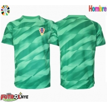 Camiseta Croacia Portero Visitante Equipación Eurocopa 2024 manga corta